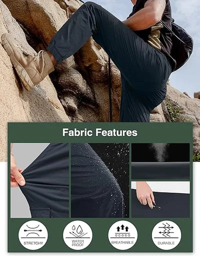 Men's High Stretch Multi-pocket Skinny Cargo Pants
